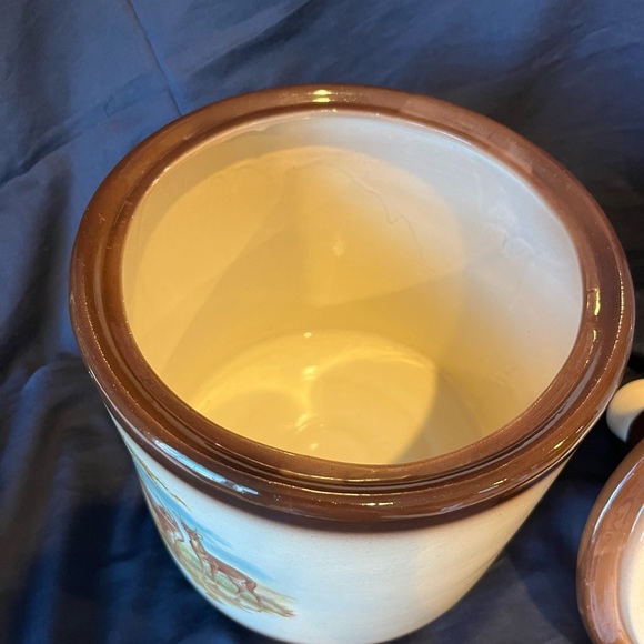 Vintage Deer Family Jug Cookie Jar - Picture 8 of 10